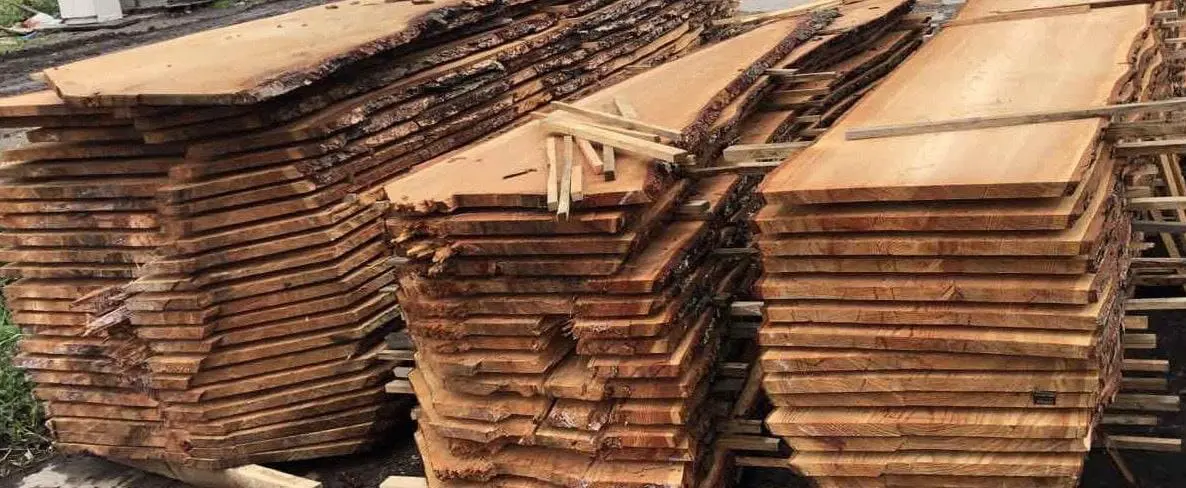 Larch board and terrace board 1