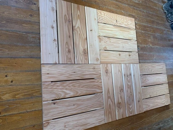Larch board and terrace board 3